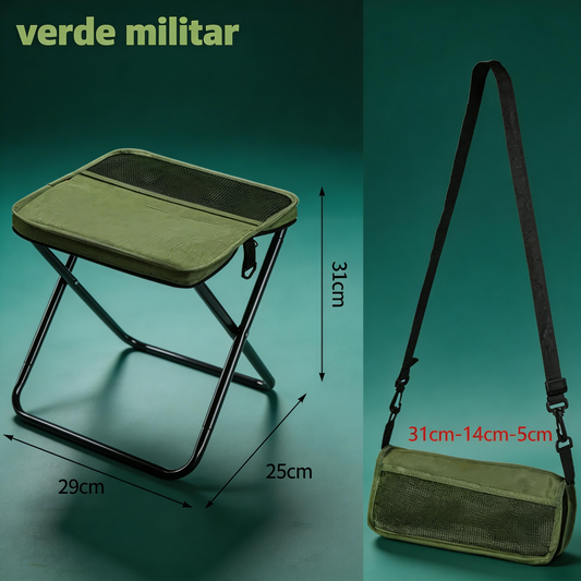 Assento Veltrix Elite dobrável portátil